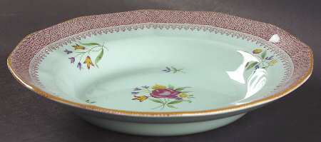Lowestoft (Newer Backstamp) Rim Soup Bowl