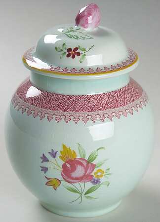 Lowestoft (Newer Backstamp) Sugar Bowl & Lid