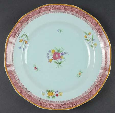 Lowestoft (Newer Backstamp) Dinner Plate