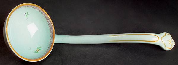 Lowestoft (Older Backstamp) Tureen Ladle by Adams China