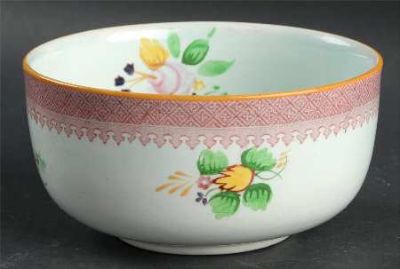Lowestoft (Older Backstamp) Individual Salad Bowl