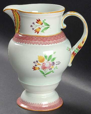 Lowestoft (Older Backstamp) 32 Oz Pitcher
