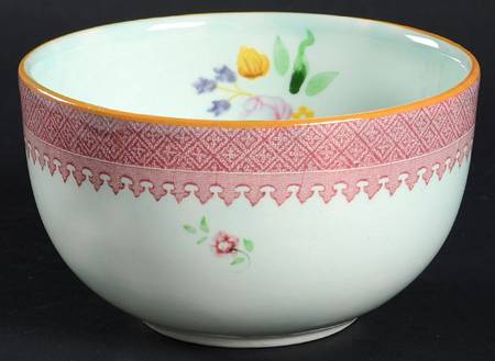 Lowestoft (Older Backstamp) Open Sugar Bowl