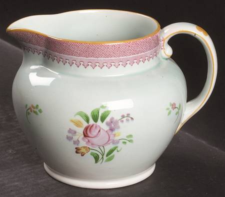 Lowestoft (Older Backstamp) 24 Oz Pitcher
