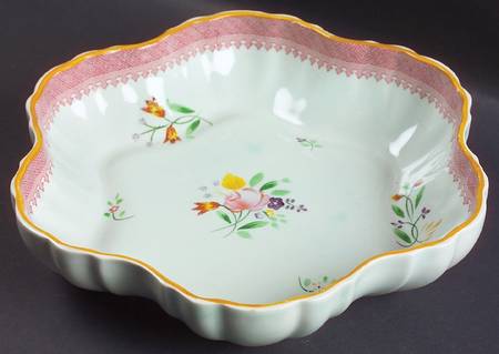 Lowestoft (Older Backstamp) Medium Melon Bowl
