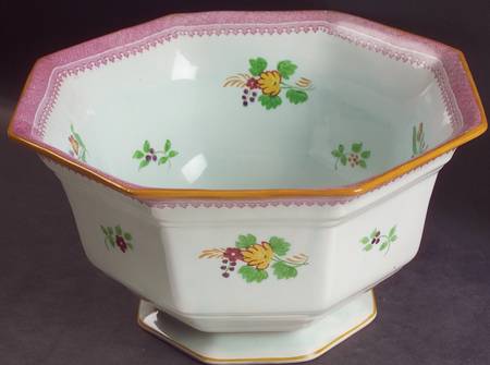 Lowestoft (Older Backstamp) Large Fruit Bowl