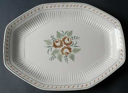 Madeleine 13" Oval Serving Platter