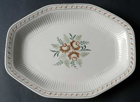 Madeleine 11" Oval Serving Platter