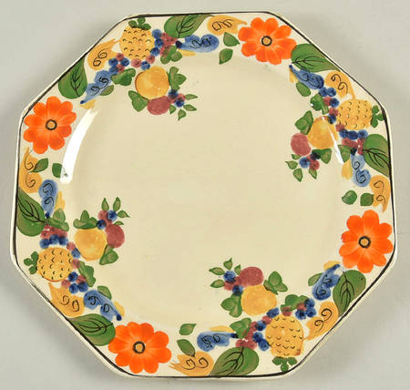 Maytime Octagonal Luncheon Plate