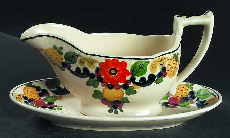 Maytime Gravy Boat & Underplate/Relish
