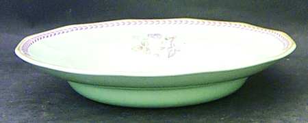 Metz Newer Backstamp Rim Soup Bowl