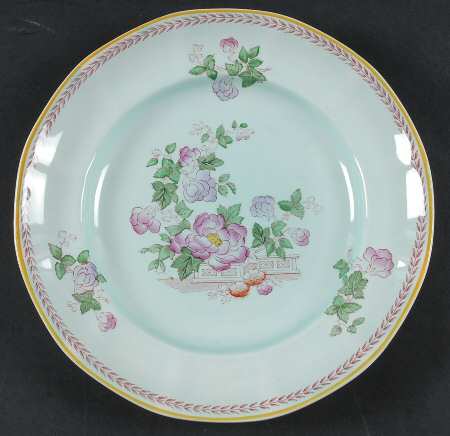 Metz Newer Backstamp Luncheon Plate
