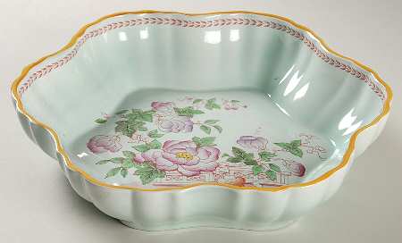 Metz Newer Backstamp 10" Melon Bowl
