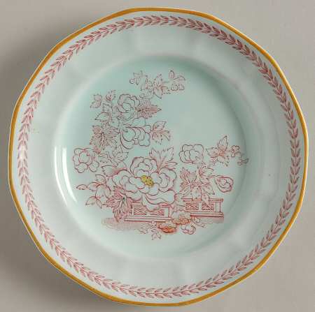 Metz Newer Backstamp Bread & Butter Plate