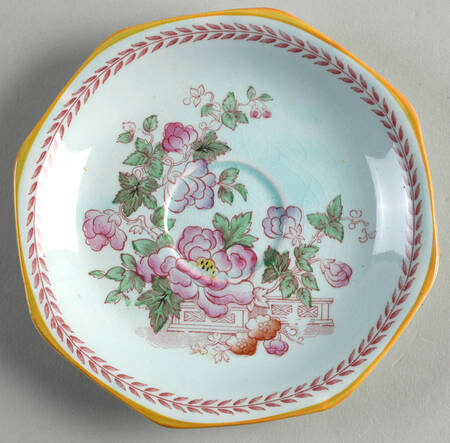 Metz Older Backstamp Saucer for Demitasse Cup