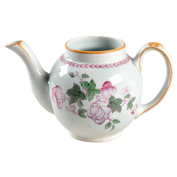 Metz Older Backstamp Mini Teapot No Lid