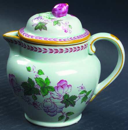 Metz Older Backstamp Small Syrup with Lid