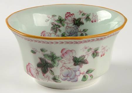 Metz Older Backstamp Cranberry Bowl