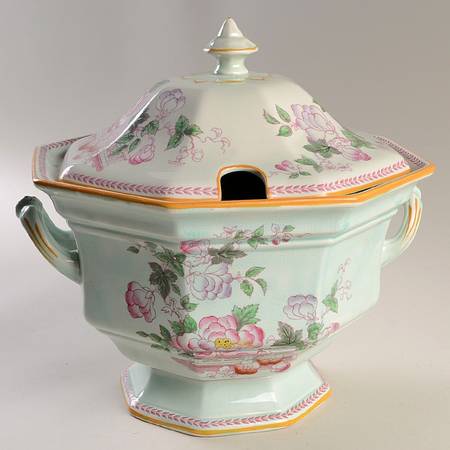Metz Older Backstamp Tureen &  Lid
