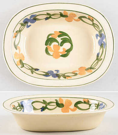 Mexico 8" Oval Vegetable Bowl