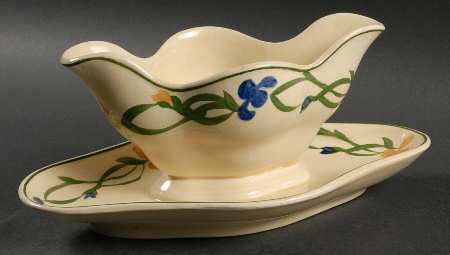 Mexico Gravy Boat with Attached Underplate