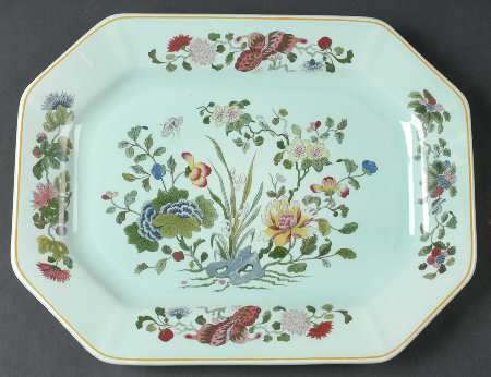 Ming Jade 13" Oval Serving Platter