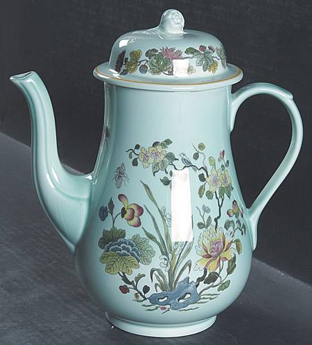 Ming Jade Coffee Pot & Lid