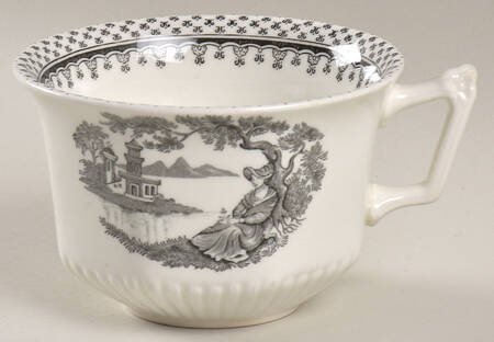 Minuet Black (Newer, Adams Bckstmp) Flat Cup