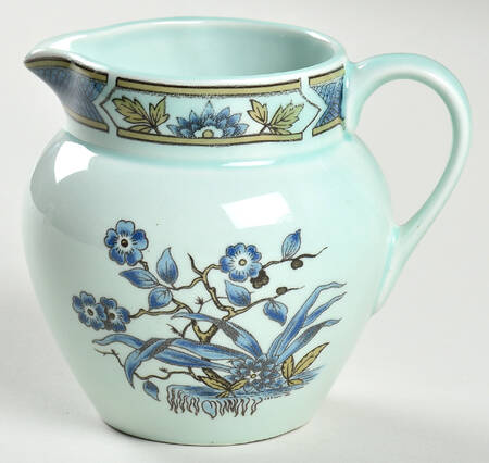 Ming Toi Blue Creamer
