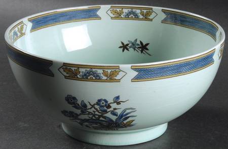 Ming Toi Blue 8" Chinese Bowl