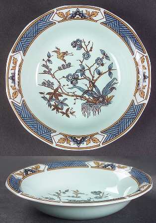 Ming Toi Blue Fruit/Dessert (Sauce) Bowl