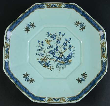 Ming Toi Blue Underplate for Tureen