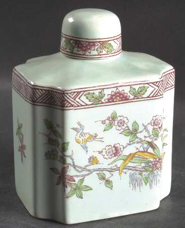 Ming Toi Tea Caddy & Lid