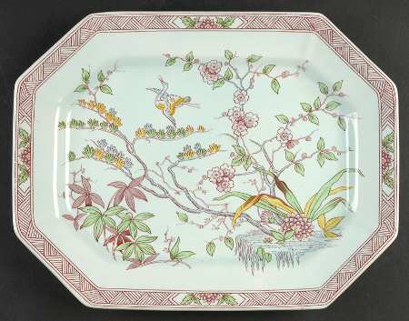 Ming Toi 14" Oval Serving Platter