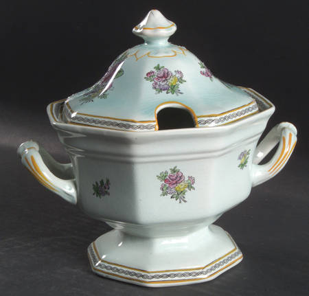 Nanking Sauce Boat & Lid