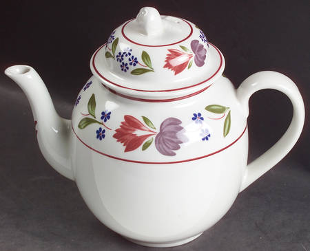 Old Colonial (Newer Backstamp) Teapot & Lid