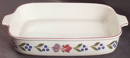 Old Colonial (Newer Backstamp) 12" Rectangular Baker