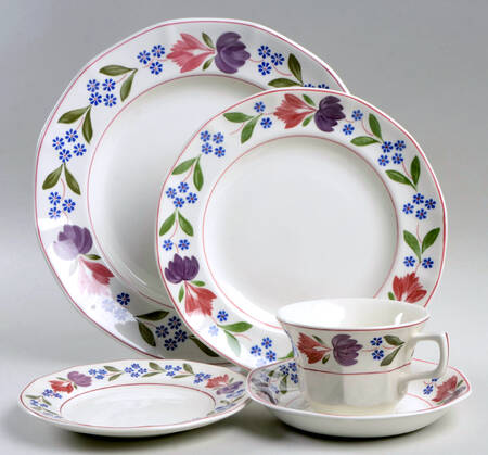 Old Colonial (Newer Backstamp) 5 Piece Place Setting