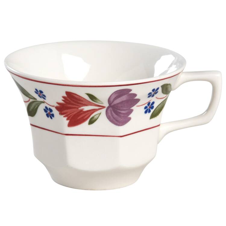 Old Colonial (Newer Backstamp) Flat Cup by Adams China