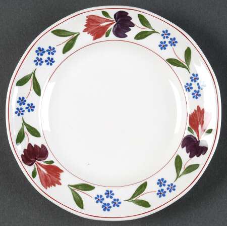 Old Colonial (Newer Backstamp) Bread & Butter Plate by Adams China