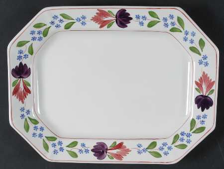 Old Colonial (Newer Backstamp) 11" Oval Serving Platter