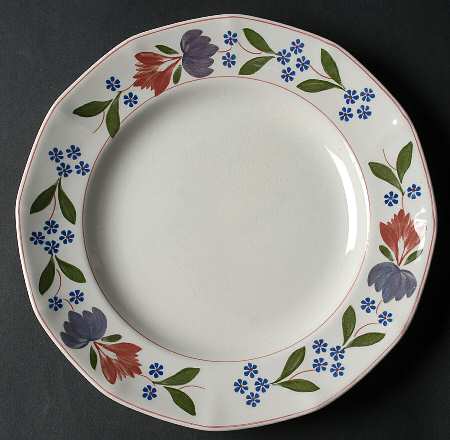 Old Colonial (Newer Backstamp) Luncheon Plate by Adams China