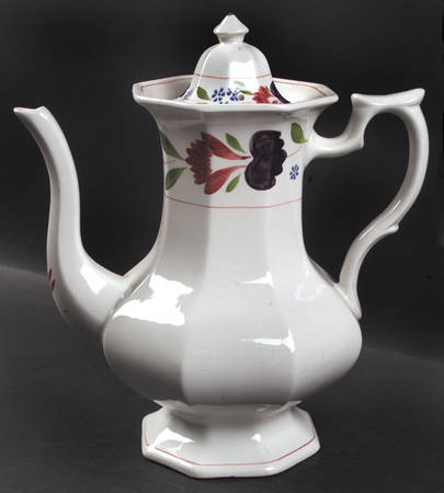 Old Colonial (Older Backstamp) Coffee Pot & Lid