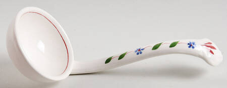 Old Colonial (Older Backstamp) Solid Piece Sauce Ladle