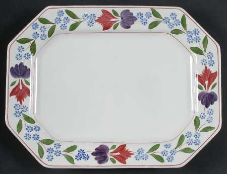 Old Colonial (Older Backstamp) 11" Oval Serving Platter