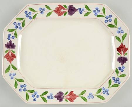 Old Colonial (Older Backstamp) 16" Oval Serving Platter