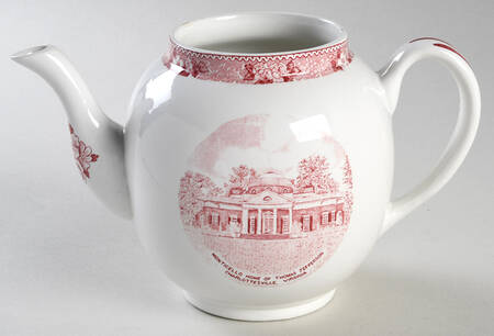 Old English Rural Scenes Teapot No Lid