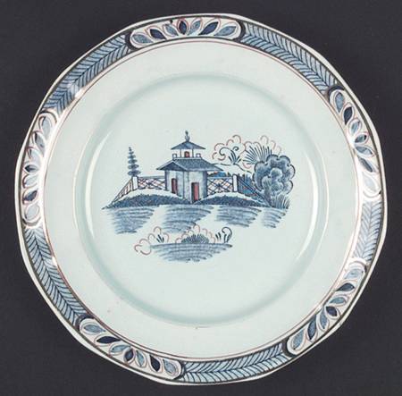 Old Free Hand Salad Plate