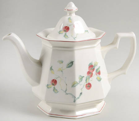 Persimmon Teapot & Lid