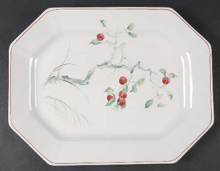 Persimmon 14" Oval Serving Platter